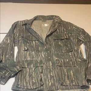 Cabela's Green Camouflage‎ Shirt Jacket